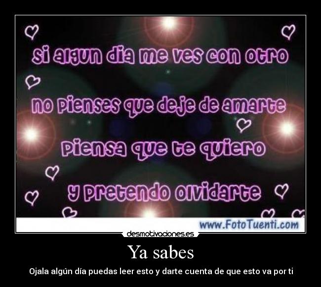 Ya sabes - 