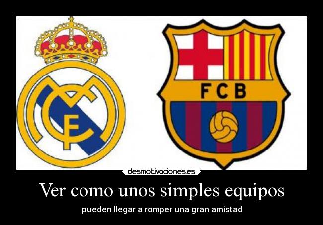Ver como unos simples equipos -