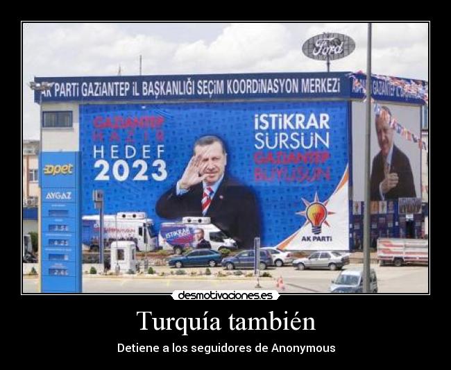 carteles anonymous policia turquia desmotivaciones