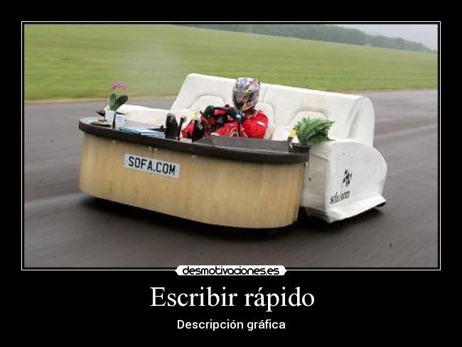 Escribir rápido -