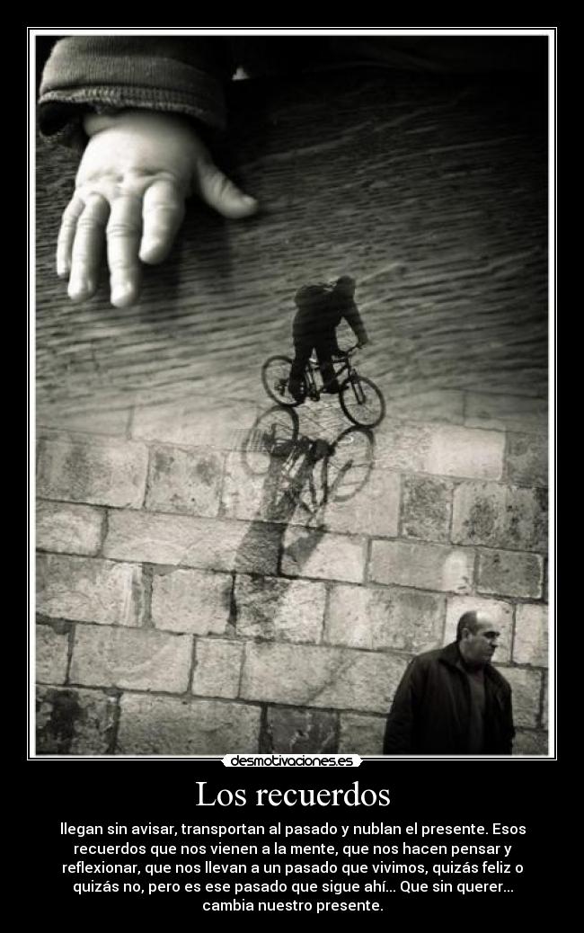 carteles recuerdos recuerdos desmotivaciones