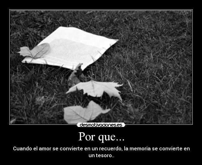 Por que... - 