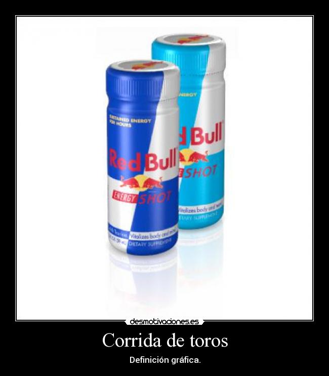 Corrida de toros - Definición gráfica.