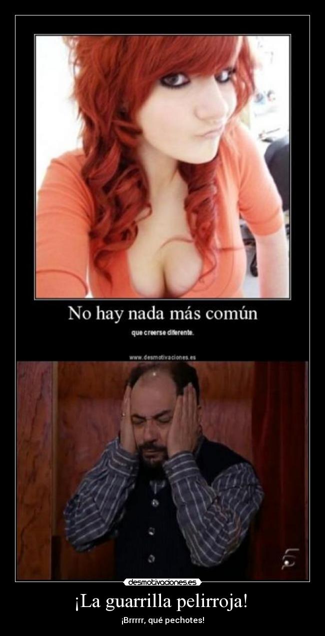¡La guarrilla pelirroja!  - 