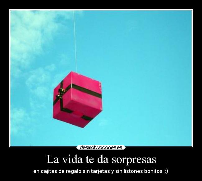 La vida te da sorpresas - 