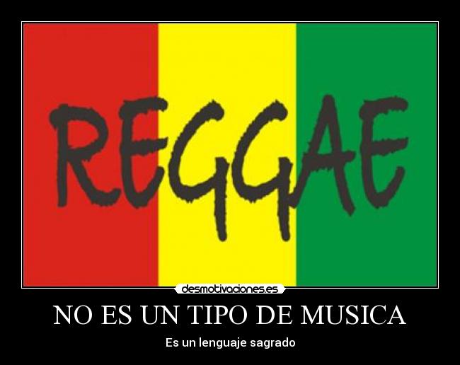 NO ES UN TIPO DE MUSICA -