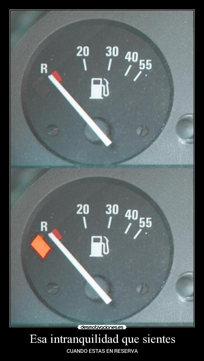 Esa intranquilidad que sientes -