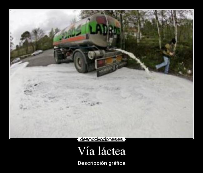 Vía láctea - Descripción gráfica