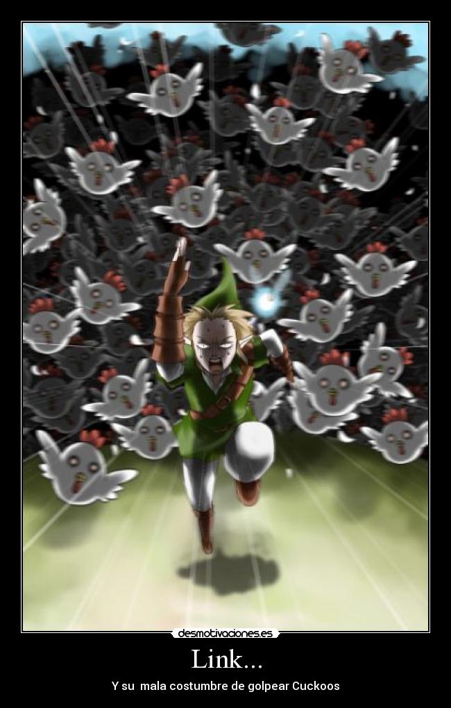 carteles link zelda desmotivaciones