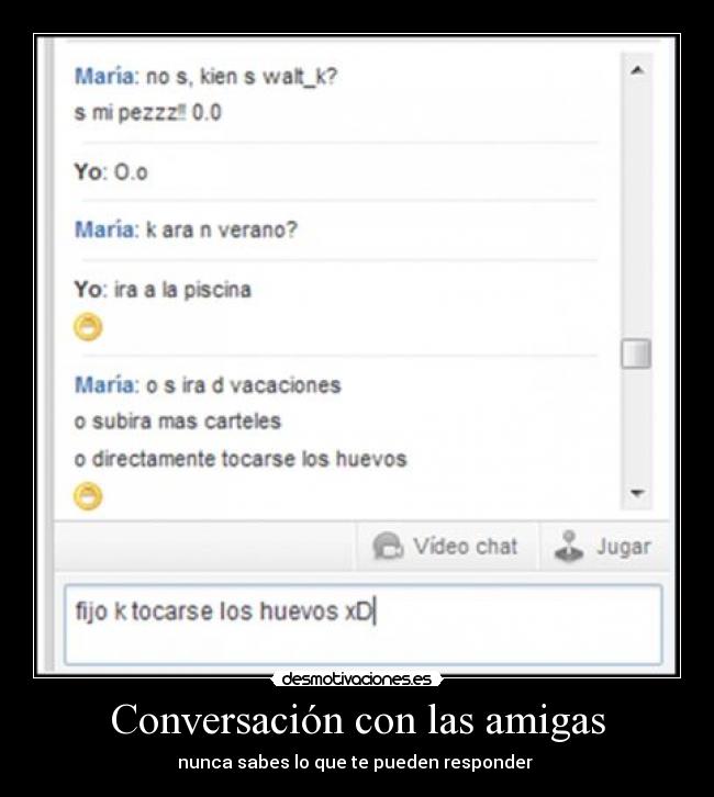 Conversación con las amigas - 