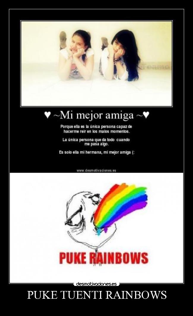 PUKE TUENTI RAINBOWS -