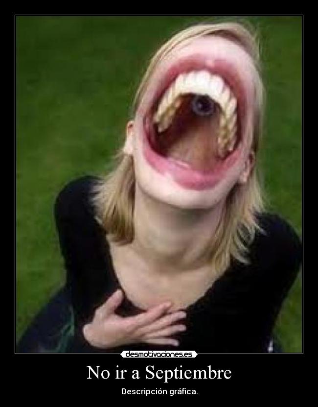 No ir a Septiembre -