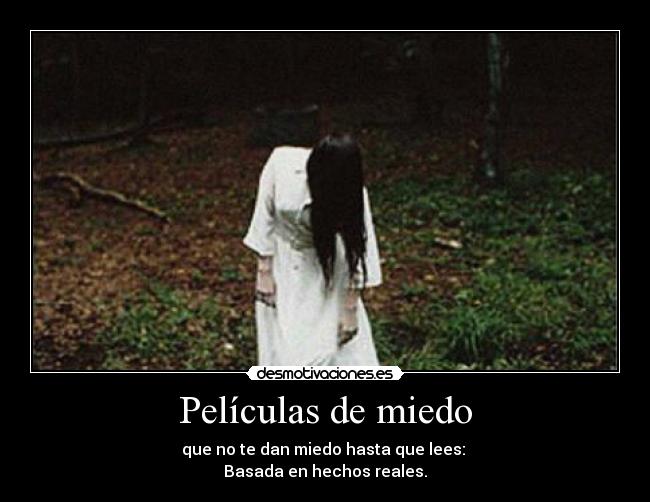 Películas de miedo - 