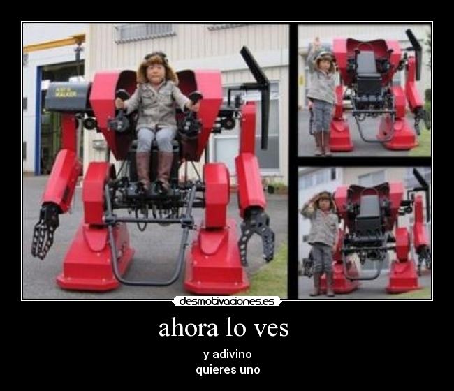 ahora lo ves - y adivino
quieres uno