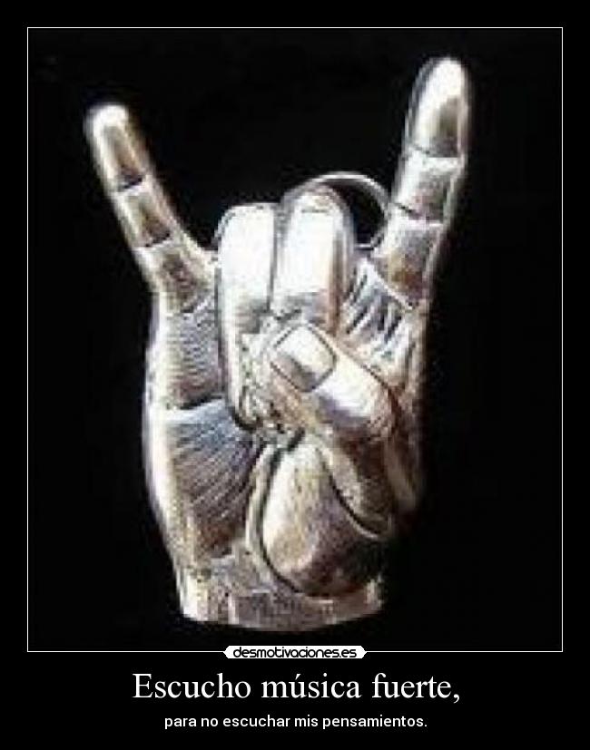 carteles musica metal desmotivaciones