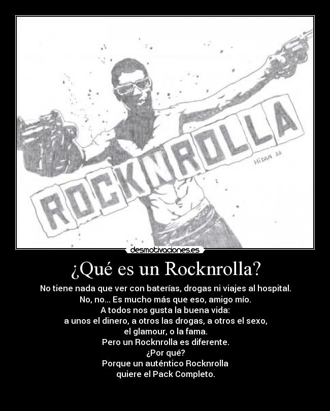 ¿Qué es un Rocknrolla? - 
