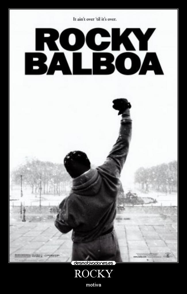 ROCKY - motiva