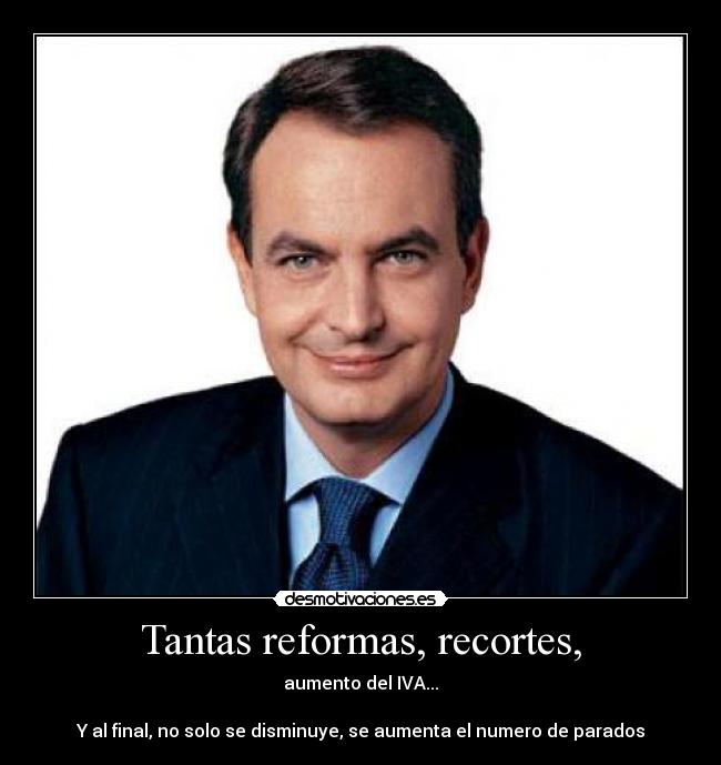 carteles zapatero desmotivaciones