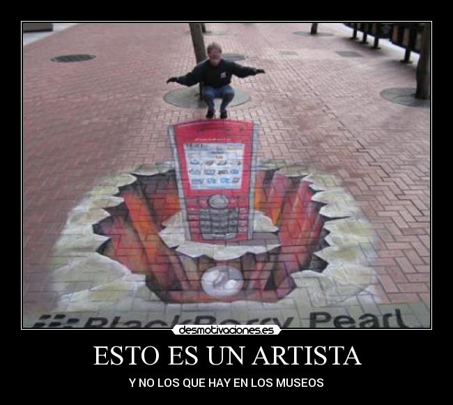 ESTO ES UN ARTISTA -