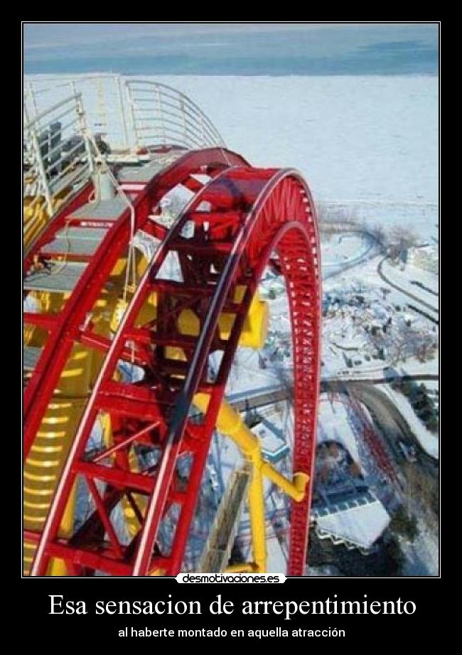 carteles montanas rusas positivo mejor cartel jajaaj desmotivaciones
