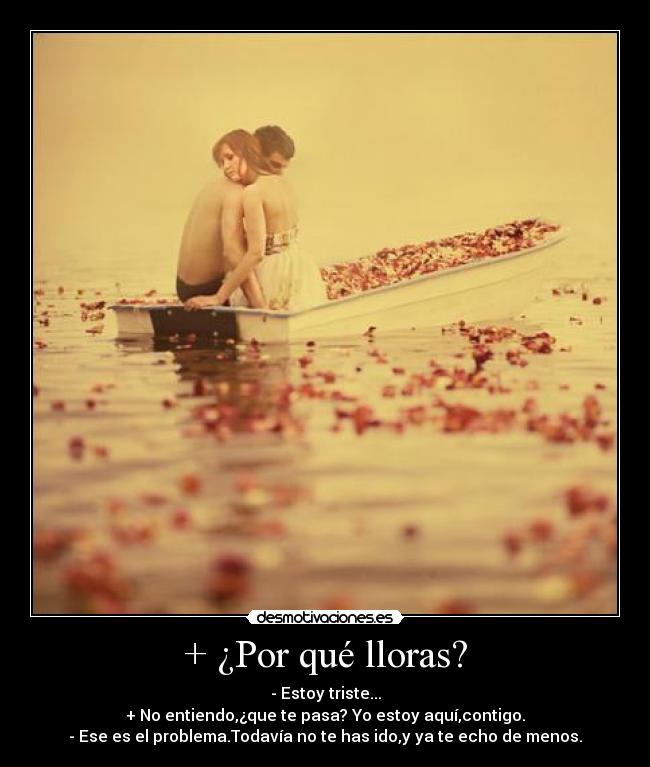 + ¿Por qué lloras? - 