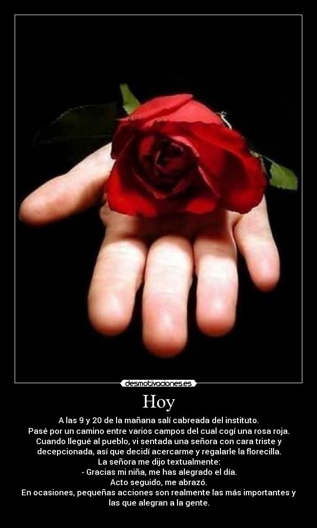 carteles flor carino amistad ayuda alegria desmotivaciones