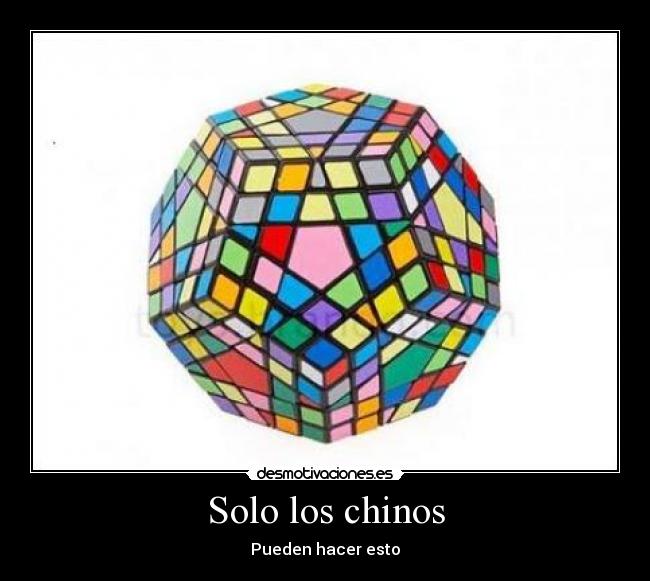 Solo los chinos -