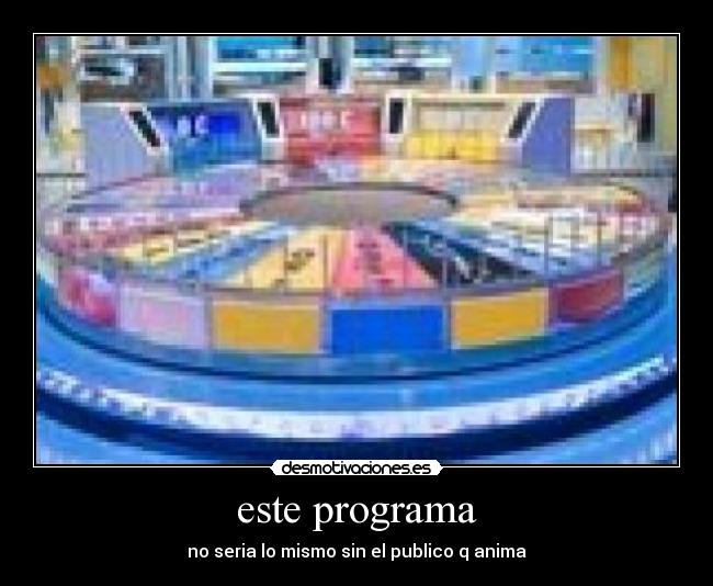 este programa - 