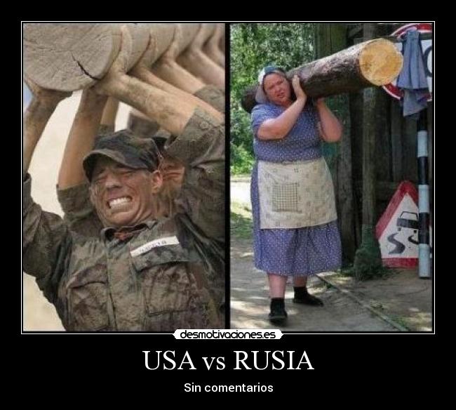USA vs RUSIA - Sin comentarios