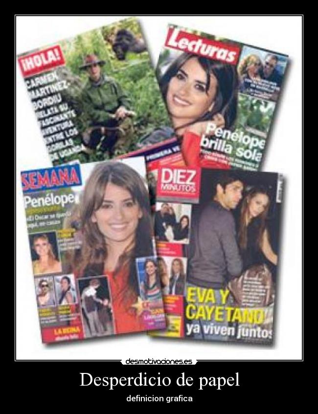 Desperdicio de papel -