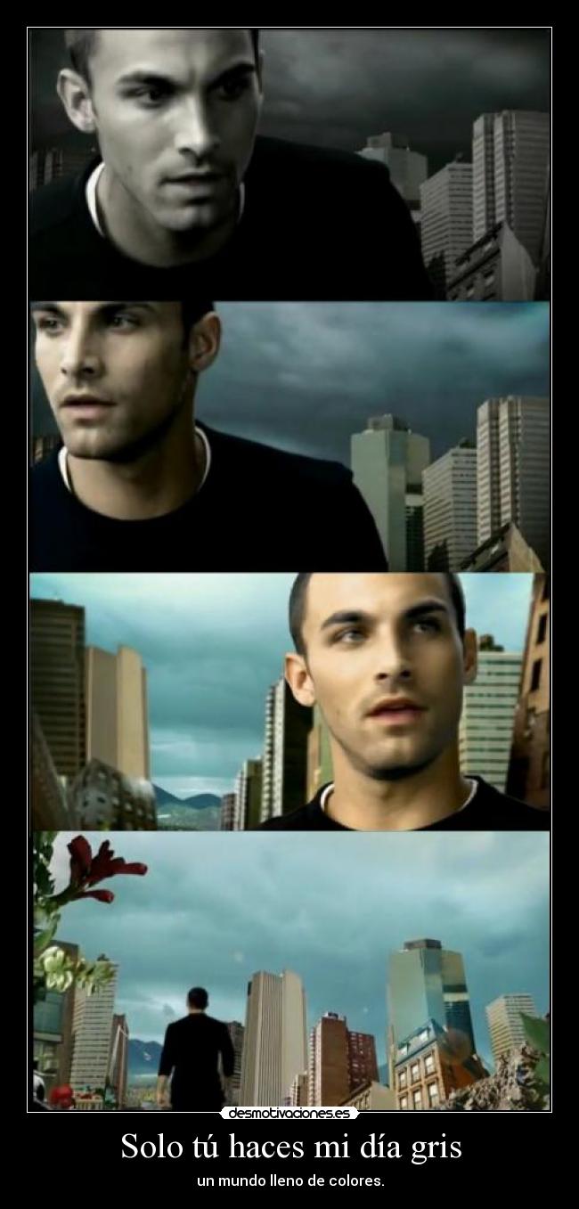 Solo tú haces mi día gris -