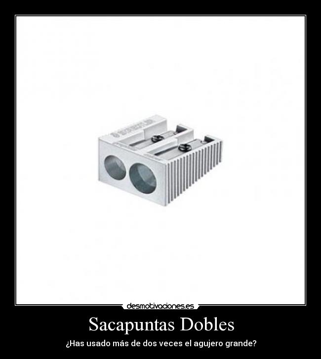 Sacapuntas Dobles -