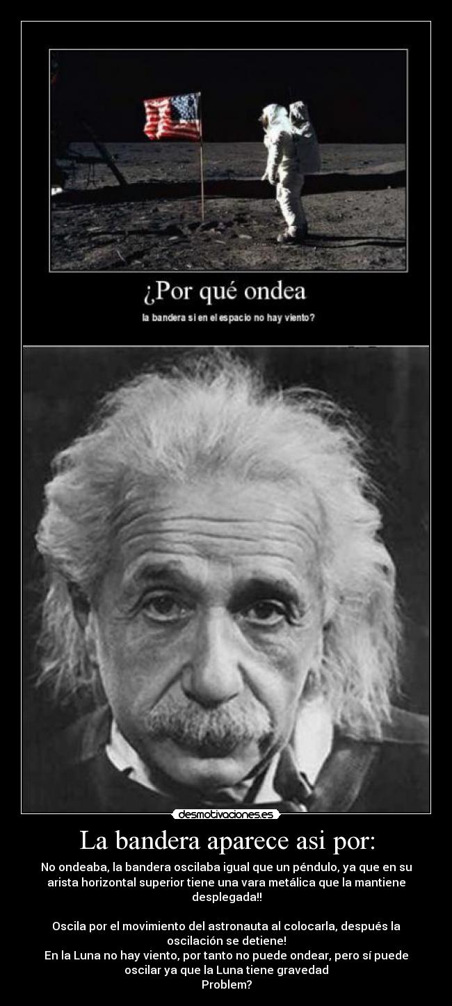 La bandera aparece asi por: - 