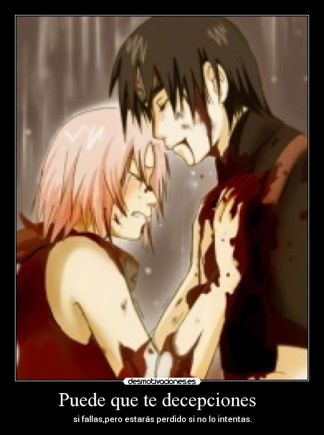 Puede que te decepciones -