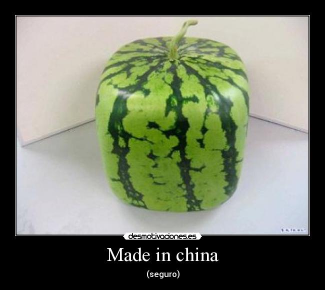 Made in china - (seguro)