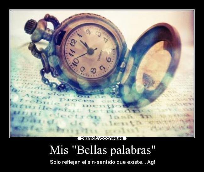 Mis Bellas palabras -