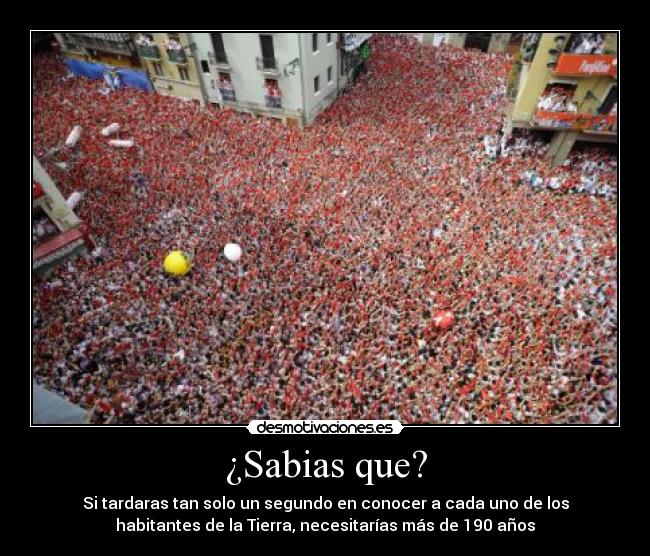 ¿Sabias que? -
