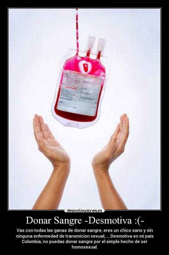 Donar Sangre -Desmotiva :(- - 