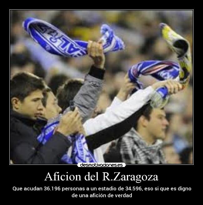 Aficion del R.Zaragoza -