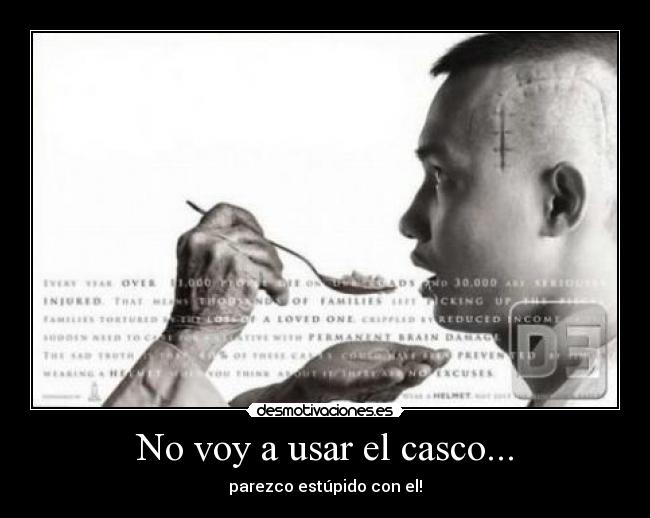 carteles casco desmotivaciones