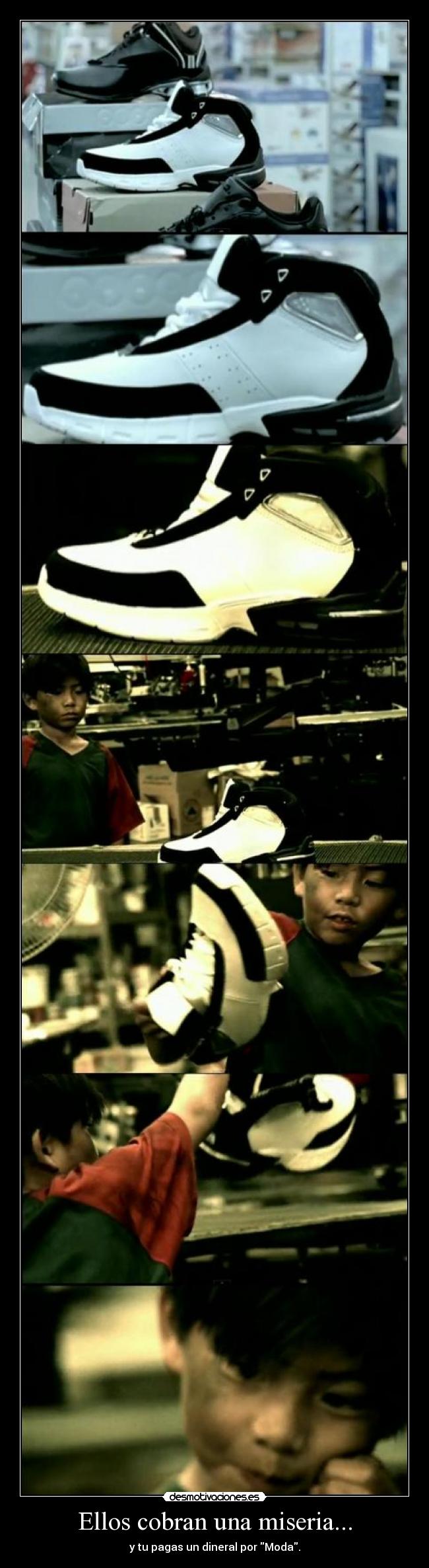 Ellos cobran una miseria... -