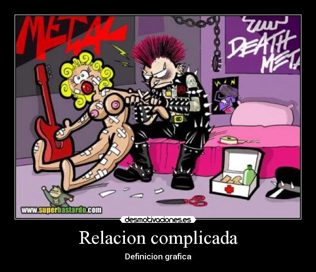Relacion complicada - Definicion grafica
