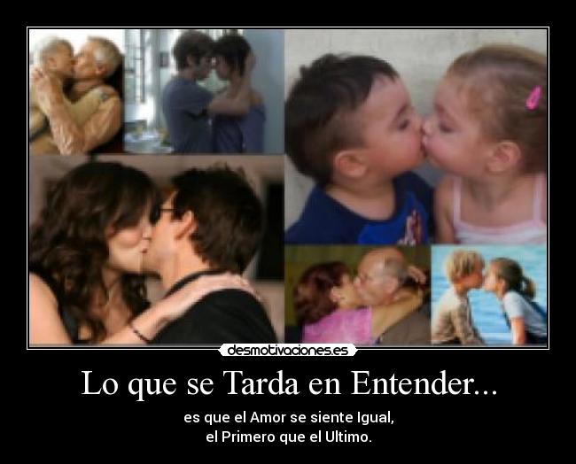 Lo que se Tarda en Entender... - 