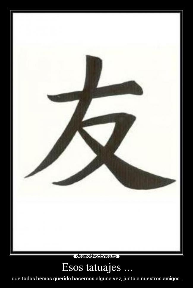 Esos tatuajes ... - 