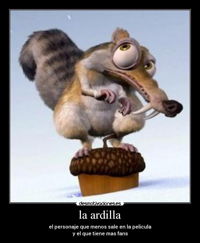 la ardilla -
