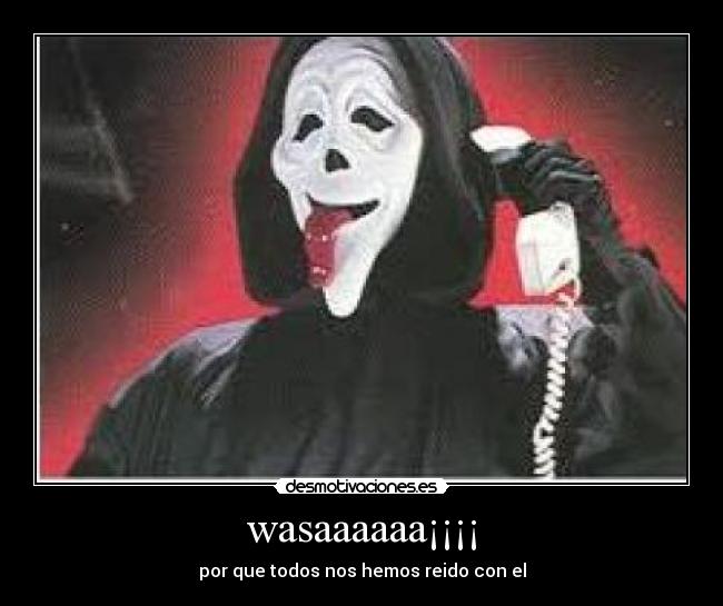 wasaaaaaa¡¡¡¡ - por que todos nos hemos reido con el