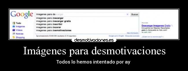 Imágenes para desmotivaciones -