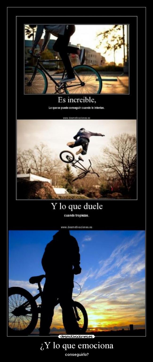¿Y lo que emociona -