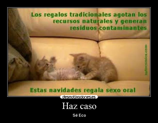 Haz caso - Sé Eco