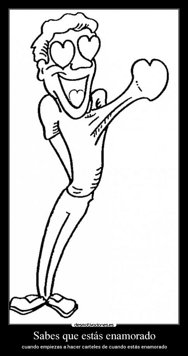 Sabes que estás enamorado - 